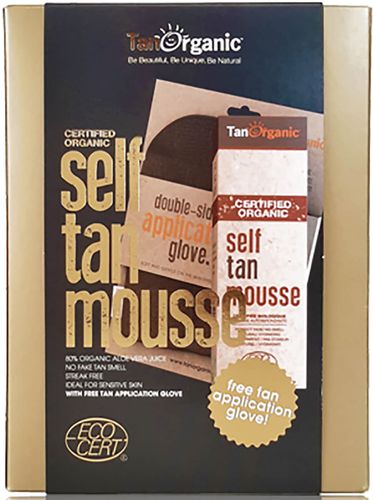 Self Tan Mousse 120ml + Free Glove