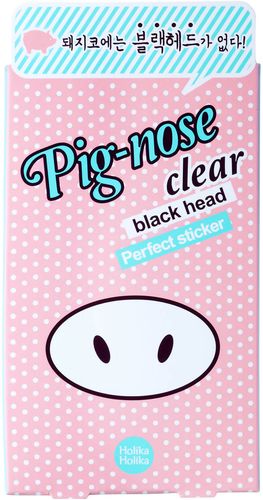 Pig Nose Clear Blackhead Perfect Sticker 10pcs