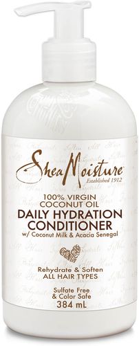 Shea Moisture balsamo idratazione quotidiana all'olio di cocco 100% vergine 384 ml