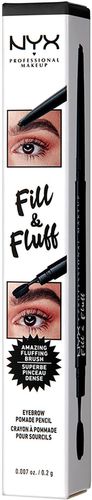 Fill and Fluff Eyebrow Pomade Pencil 0.2g (Various Shades) - Black