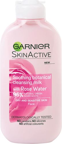 Natural Rose latte detergente e struccante per pelli sensibili 200 ml