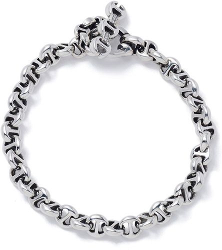Open-Link Sterling Silver Bracelet