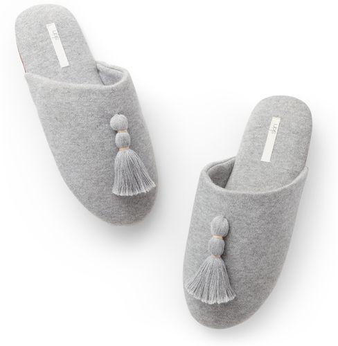 Vara Slipper in Heather Grey, Small