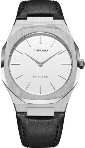 Orologio D1 Milano Unisex Ultra Thin SILVER/BLACK mod. UTLL01