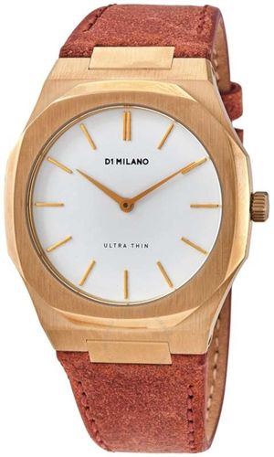 Orologio D1 Milano SIENA Ultra Thin in pelle mod. UTLL06