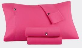 Signature Solid Pink Sheet Set Raspberry Rose Pink - TWIN XL