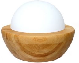 Spt Ultrasonic Aroma Diffuser Humidifier with Bamboo Base Sphere