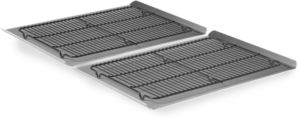 Nonstick 4 Piece Cookie Sheet & Cooling Rack Set