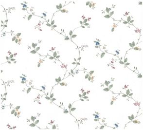 20.5" x 369" Ree Mini Floral Trail Wallpaper