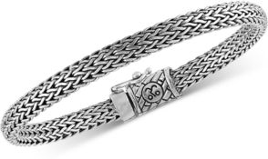 Woven Bracelet in Sterling Silver
