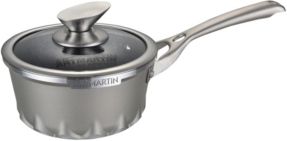 Die Cast Aluminum Round Sause Pan Lid with Induction Bottom 6.3"