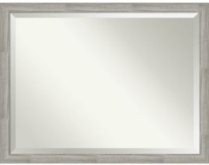 Dove Framed Bathroom Vanity Wall Mirror, 43.5" x 33.50"