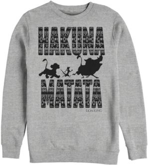 Lion King Hakuna Matata, Crewneck Fleece