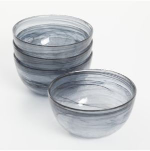 Spun-glass 4-piece bowl set, Created for Macy's