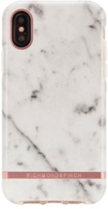 White Marble Case for iPhone Xr