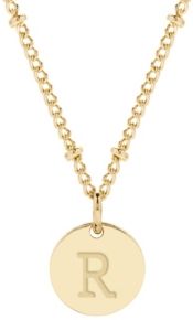 Madeline 14K Gold Plated Initial Pendant