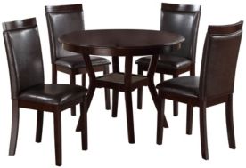 Homelegance Dover Dining Room Table and Chairs, Set of 5