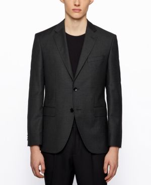 Boss Men's Micro-Pattern Regular-Fit Jacket