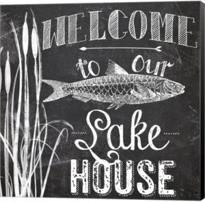 Lake House I by Color Bakery Canvas Art