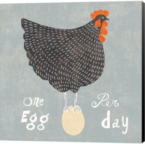Fresh Eggs I by Shirley Novak Canvas Art