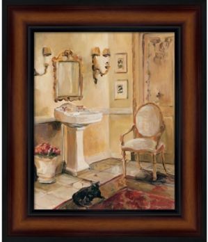 French Bath Ii by Marilyn Hageman Framed Art