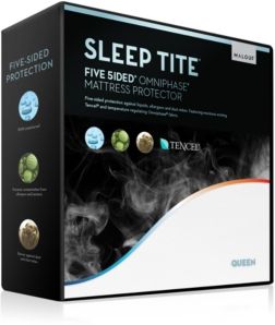 Sleep Tite 5-Sided Mattress Protector with Omniphase and Tencel - Split King