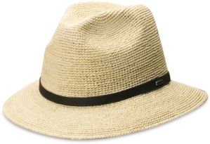 Crocheted Raffia Safari Hat