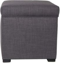 Tami Button Tufted Upholstered Storage Ottoman