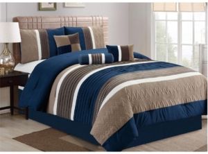 Washington 7 Piece Comforter Set, King Bedding