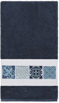 100% Turkish Cotton Vivian Embellished Bath Towel Bedding