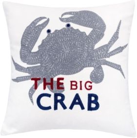 Crab 20" x 20" Decorative Pillow