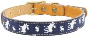 Marley Leather Dog Collar, Medium