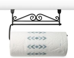 Scroll Over The Cabinet Paper Towel Holder