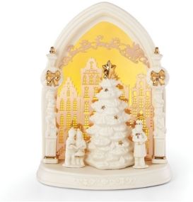 Closeout! Lenox Light-Up Town Square Scene