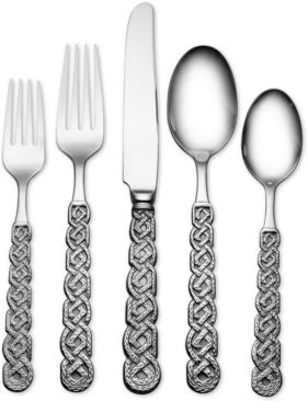 Argent Orfevres Hampton Forge Scotts Antique 18/10 Stainless Steel 5-Piece Place Setting