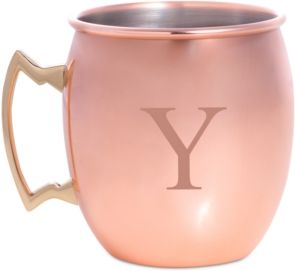 Monogrammed Moscow Mule Mug