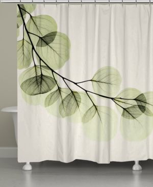 Green Leaves Shower Curtain Bedding