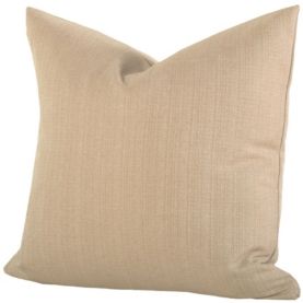 Linen Bisque 26" Designer Euro Throw Pillow