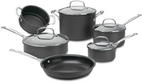 Chefs Classic Hard Anodized 10-Pc. Set