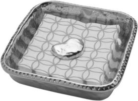 River Rock Napkin Box With Weight