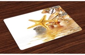 Seashells Place Mats, Set of 4