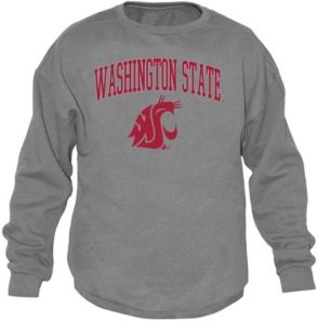 Washington State Cougars Midsize Crew Neck Sweatshirt