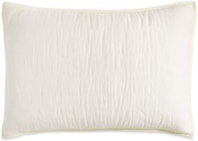 Cotton Voile Quilted King Sham