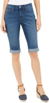 Cuffed Skinny Skimmer Jeans, Created for Macy's