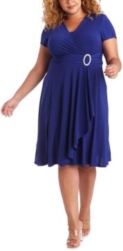 Plus Size Cascade Dress