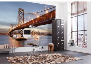 Bay Bridge Wall Mural