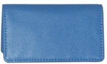Royce Slim Business Card Case in Genuine Leather
