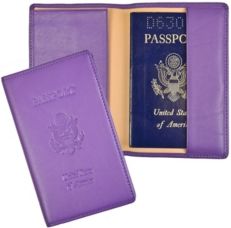 Passport Seal Embossed Rfid Blocking Passport Case