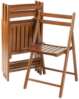 Robin 4-Piece Folding Chair Set