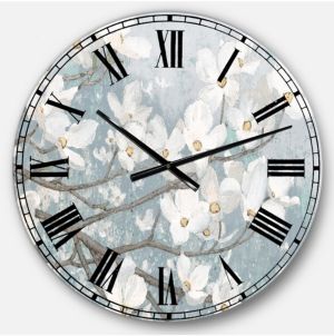 Traditional Oversized Metal Wall Clock